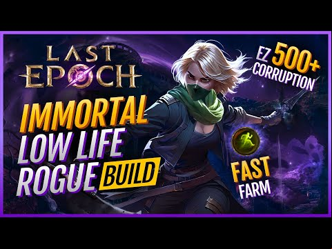Low Life Bladedancer is Almost IMMORTAL | 500+ Corruption | 1.0 Shadow Dagger Last Epoch Build Guide
