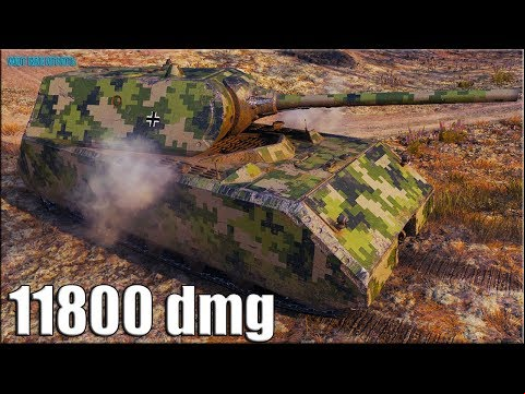 Maus World of Tanks лучший бой