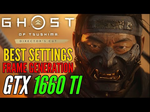 Ghost of Tsushima FSR 3 Frame Generation on GTX 1660 Ti