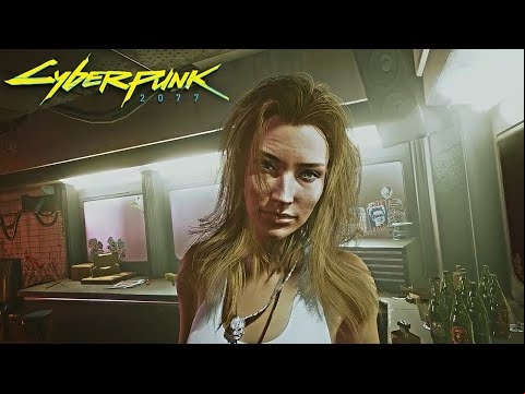 Cyberpunk 2077 Постельная сцена с Альт. Без цензуры 18+