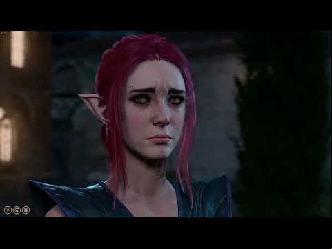 Baldur&#039;s Gate 3 Астарион признаётся в любви. Лучшая (хорошая) концовка романа.