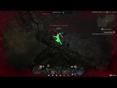 Diablo 4 - Butcher Boss Fight (Solo)