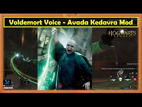 Hogwarts Legacy Voldemort Avada Kedavra Mod