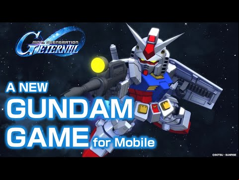 SD Gundam G Generation ETERNAL Teaser Trailer - For App Store / Google Play