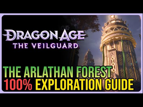Arlathan Forest 100% Exploration Dragon Age The Veilguard