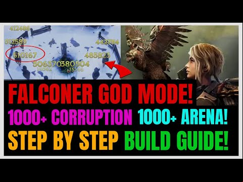 Last Epoch 1.0: SS-Tier META Falconer Build!! 1000+ Corruption &amp; Arena AFK Setup UPDATED!