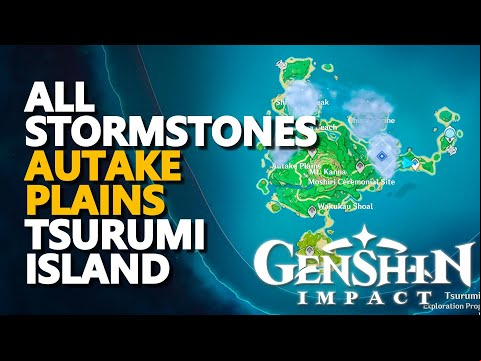 All Autake Plains Stormstones Genshin Impact