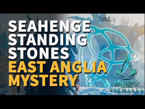 East Anglia Standing Stones Assassin&#039;s Creed Valhalla Seahenge Mystery Puzzle Solution