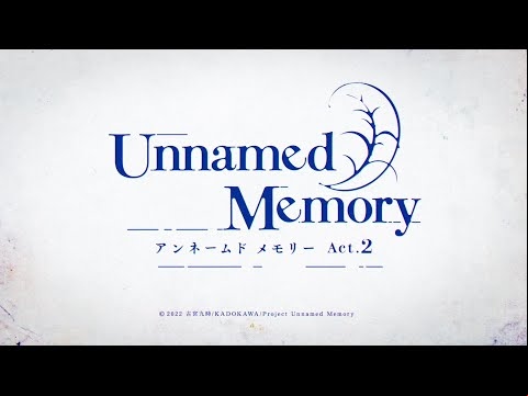 TVアニメ『Unnamed Memory』Act.2 放送決定CM【2025年1月放送開始】