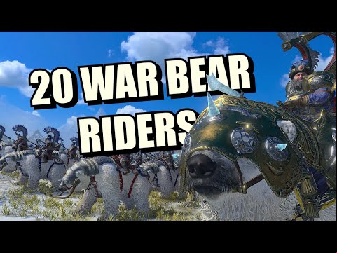 20 War Bear Riders