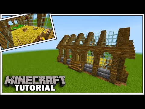 Simple Bee Powered Crop Farm Tutorial!! [Minecraft 1.15]
