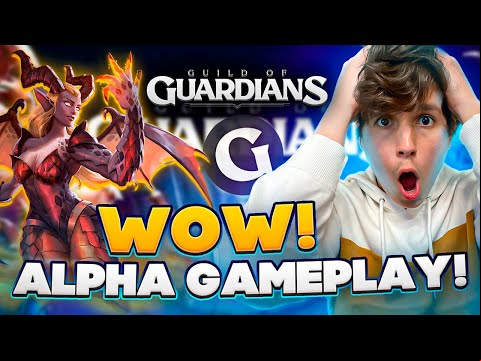 GUILD OF GUARDIANS - ALPHA GAMEPLAY, DUGEONS, TOKENS, HEROES