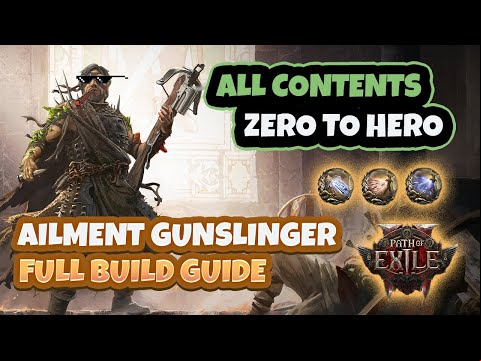 [PoE 2] Destroy the Endgame | Gemling Legionnaires Ailment Gunslinger Full Build Guide | All Setups