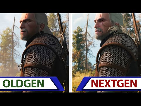 The Witcher 3 | Next-Gen Update Graphics Comparison | Early Gameplay Showcase
