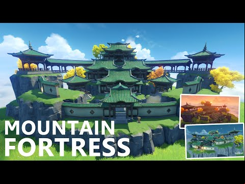 Serenitea Pot - Mountain Fortress [Genshin Impact]