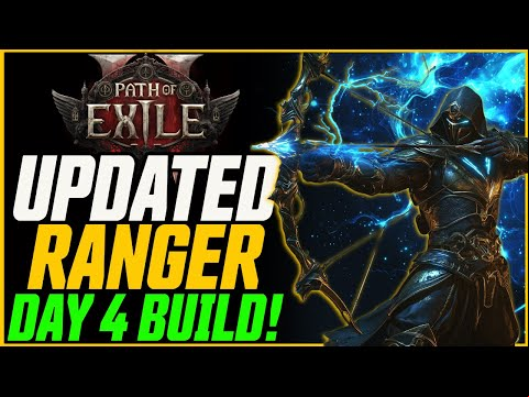 UPDATED DAY 4 RANGER BUILD! Lightning Deadeye! Path of Exile 2 Beginner Guide